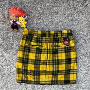 Dickies Plaid Skirt!